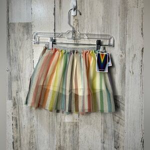 NEW Target kids Rainbow Skirt Tutu LGBTQ New W
Tags Stripes size 4/5